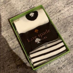 Kate Spade 3 pack socks